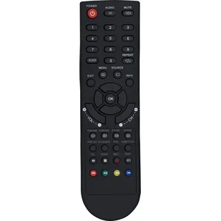 Fernbedienung fur JTC D-LED TV4032DTT DLE-315M1S-D D-LED TV4050TT Neu - Schwarz