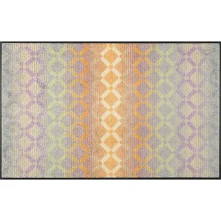 wash+dry Fußmatte, Diamond Melody 75x120cm, innen und außen, waschbar, bunt