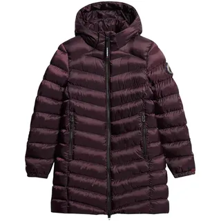 Superdry Steppjacke »HOODED FUJI MID PADDED JACKET«, lila