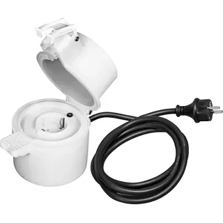 LEDVANCE SMART+ Outdoor Plug, Weiß, Kunststoff, IP44, Garten, I, 25000 h - Weiß