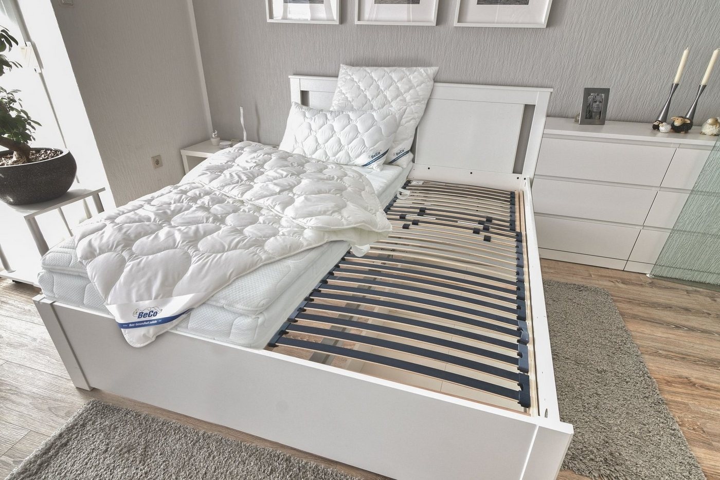 Bild von Lattenrost »Easy Star K«, Lattenrost für Doppelbetten geeignet, Lattenrost in diversen Größen, braun