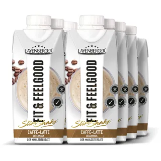 Layenberger Fit&Feelgood Slim Shake Caffé Latte Drink 8 x 330 ml