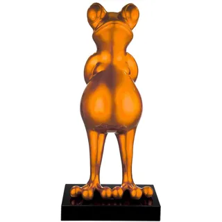 Casablanca by Gilde Casablanca by Gilde, "Skulptur Frosch orange", orange,