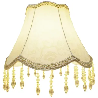 Eastlion 12" kreativ Retro Palace Handgemachter Anhänger UNO Screw E14/E27 Lampenschirm für Tischlampen und Stehlampen 15 * 30 * 22cm