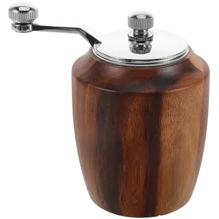Toddmomy Manuelle Pfeffermühle, Manual Holz Handkurbel Salzmühle, Klassische Gewürzmühlen mit kurbel für Home Restaurant Outdoor BBQ Küche Schleifwerkzeug
