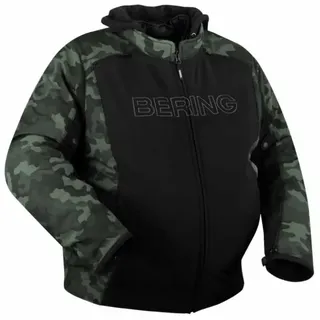Bering Davis Ks Oversized Kapuzenjacke - Black / Camo - 2XL