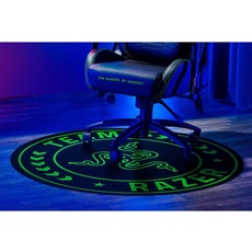 Bild von Team Razer Floor Mat, Bodenschutzmatte rund, 2mm dünn, 120cm, schwarz/grün (RC81-03920200-R3M1)