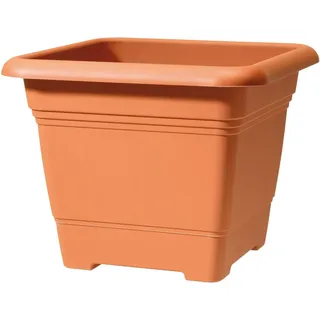 Scheurich Pflanzgefäß Nora 22,7 cm x 22,7 cm Terracotta