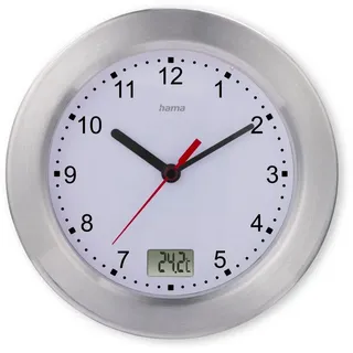 Hama Badezimmeruhr Mauritius 17 cm 00185889 weiß
