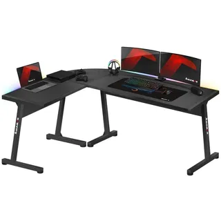 huzaro Hero 6.0 RGB Gaming-Schreibtisch Schwarz