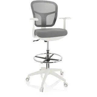 HJH Office TOP Work 108 Netzstoff Grau