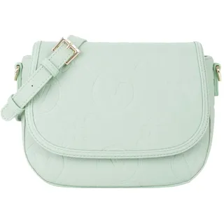 Valentino Samba Re Flap Bag Synthetik Light Green