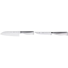 WMF Grand Gourmet Santoku Messer 32 cm, Made in Germany, Klinge 18 cm & Grand Gourmet Allzweckmesser 23 cm, Made in Germany, Messer geschmiedet, Performance Cut, Spezialklingenstahl, Klinge 12 cm