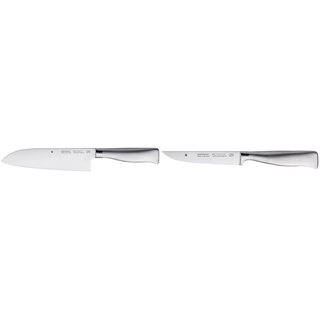 WMF Grand Gourmet Santoku Messer 32 cm, Made in Germany, Klinge 18 cm & Grand Gourmet Allzweckmesser 23 cm, Made in Germany, Messer geschmiedet, Performance Cut, Spezialklingenstahl, Klinge 12 cm