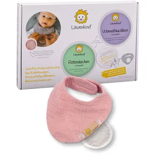 Löwenkind Einsteigerbox mit Halstuch 'Baby' Altrosa, Wonnebäuchlein und Rotznäschen Kräuter 1 St
