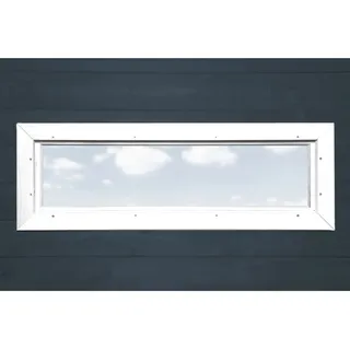 Weka Zusatzfenster weiß 40 x 125 cm