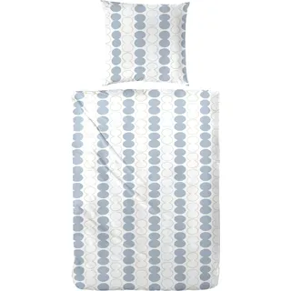 Primera the chain Gestreift Blau 135 x 200 cm + 2 x 80 x 80 cm