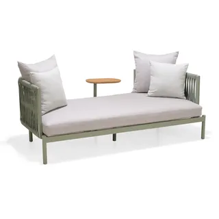 ScanCom Mica Daybed Aluminium / Rope / Teak