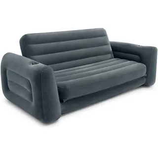 Intex Schlafcouch Futon 2-Sitzer Grau