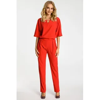 Made of Emotion Jumpsuit für Frauen Ihaan M334 rot XL - Rot