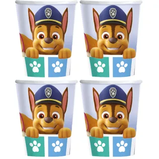 amscan Paw Patrol 9914238-66 Pappbecher, 8 Stück (Packung mit 4)