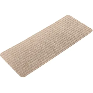 Homwiz Treppenstufen Matten, Stufenmatten Selbstklebend Innen 15 Stück, Treppenstufen Antirutsch Zuschneidbar Wiederverwendbar für Schützen Sie Haustiere, Senioren Kinder (Beige, 55cm x 22cm)