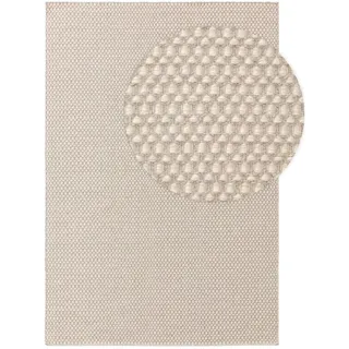 benuta Finest Wollteppich Hector Beige 300x400 cm , Textil , Rechteckig , 300x400 cm , Gots , pflegeleicht , Teppiche und Böden, Teppiche, Schafwollteppiche