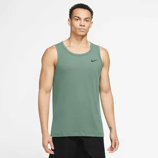 Nike Tanktop "Dri-FIT Mens Training Tank" sportlicher Stil, für Fitness-Aktivitäten, weiches Material, steam, schwarz