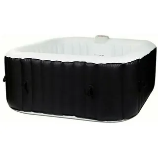 Sunspa Aufblasbarer Spa Square Schwarz 4 Personen (155 x 155 x 65 cm) - Schwarz