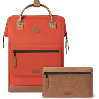 CABAIA Freizeitrucksack Rucksack mit Laptopfach Adventurer Essentials Backpack 23L Bogota orange - Orange