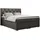 Boxspringbett 140 200 H4 Dunkelgrau