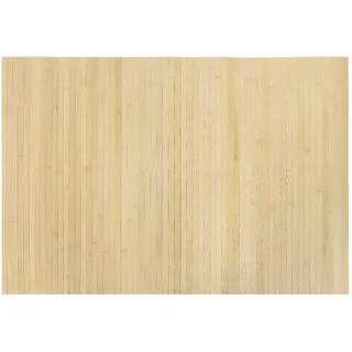 vidaXL Teppich Rechteckig Hell Natur 70x100 cm Bambus