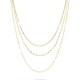 Liebeskind Berlin Schmuck Edelstahl Sparkling With Layers Gold