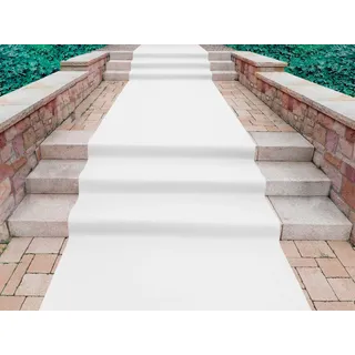 Primaflor PODIUM Teppichläufer 200 x 2700 cm Weiß