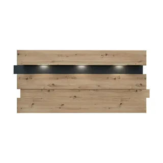 Innostyle Wandboard 202 x 26 x 93 cm Braun