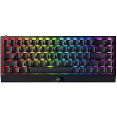 Bild BlackWidow V3 Mini HyperSpeed (Yellow Switch) - Kabellose 65% Mechanische Gaming Tastatur (Geräuschlose Mechanische Switches, Bluetooth, USB-C) QWERTY US-Layout | Phantom Ed.