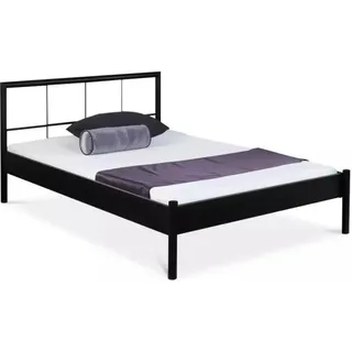 Metallbett Daisy – 90 x 200 cm / schwarz