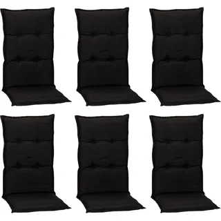 Beo Sitzauflage Hochlehner Trabzon 6er-Set Anthrazit