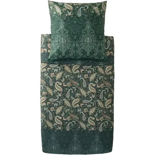 BASSETTI Bettwäsche Monnalisa 135 x 200 cm Satin Grün