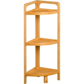 KESPER Eckregal 23 x 23 x 70 cm Braun