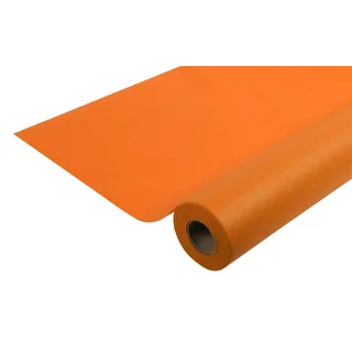 Pronappe Tischdecke R782043I Einweg-Tischdecke aus Spunbond-Vlies Länge 20m Breite 1,20m (pro Rolle) Farbe Orange Material reißfest, wasserabweisend und abwischbar