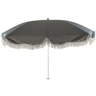 Jan Kurtz Retro Sonnenschirm Stahlrohr weiß/Polyacryl Ø200 cm