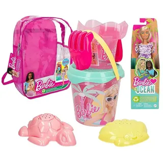 Colorbaby Barbie Ozean Würfel Strand - Multicolour - One Size