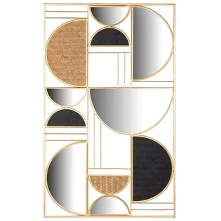 Casablanca by Gilde Wanddekoobjekt »Wandobjekt Spiegel Vienna«, goldfarben