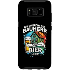 Hülle für Galaxy S8 Immobilie Bauherr Bier Hausbau Richtfest Hausbauer