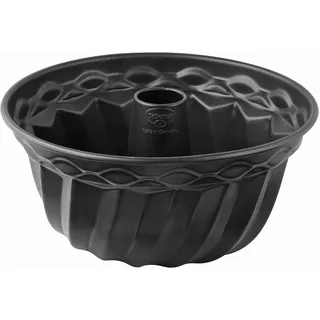 Dr. Oetker Gugelhupfform Ø 22 cm, Backform für Gugelhupf aus Stahlblech, Bundform mit Antihaftbeschichtung für eindrucksvolle Kreationen, hochwertige Kuchenform, Menge: 1 Stück