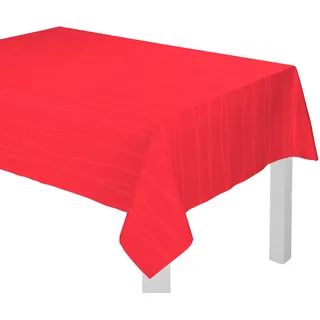 Tischdecke WIRTH "LANGWASSER" Gr. 1, rot, B:85cm L:85cm, Kunstfaser, Tischdecken, Tischdecke