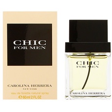 Carolina Herrera Chic Homme / men, Eau de Toilette, Vaporisateur / Spray 60 ml, 1er Pack (1 x 60 ml)