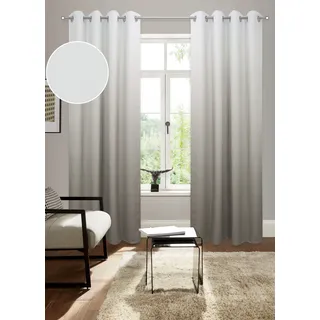 Bruno Banani Verdunkelungsvorhang "Clemton" Ösen 1 Stk. tlg. Verdunkelung, Schutz, Privatsphäre, blickdichter Vorhang, beige