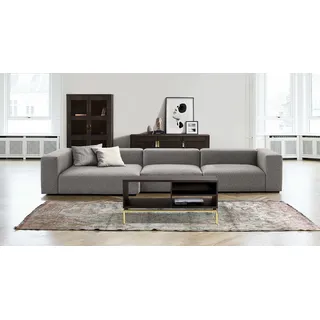 WoodMan Couchtisch besonderes Design schwarz furniert 100 x 45 cm